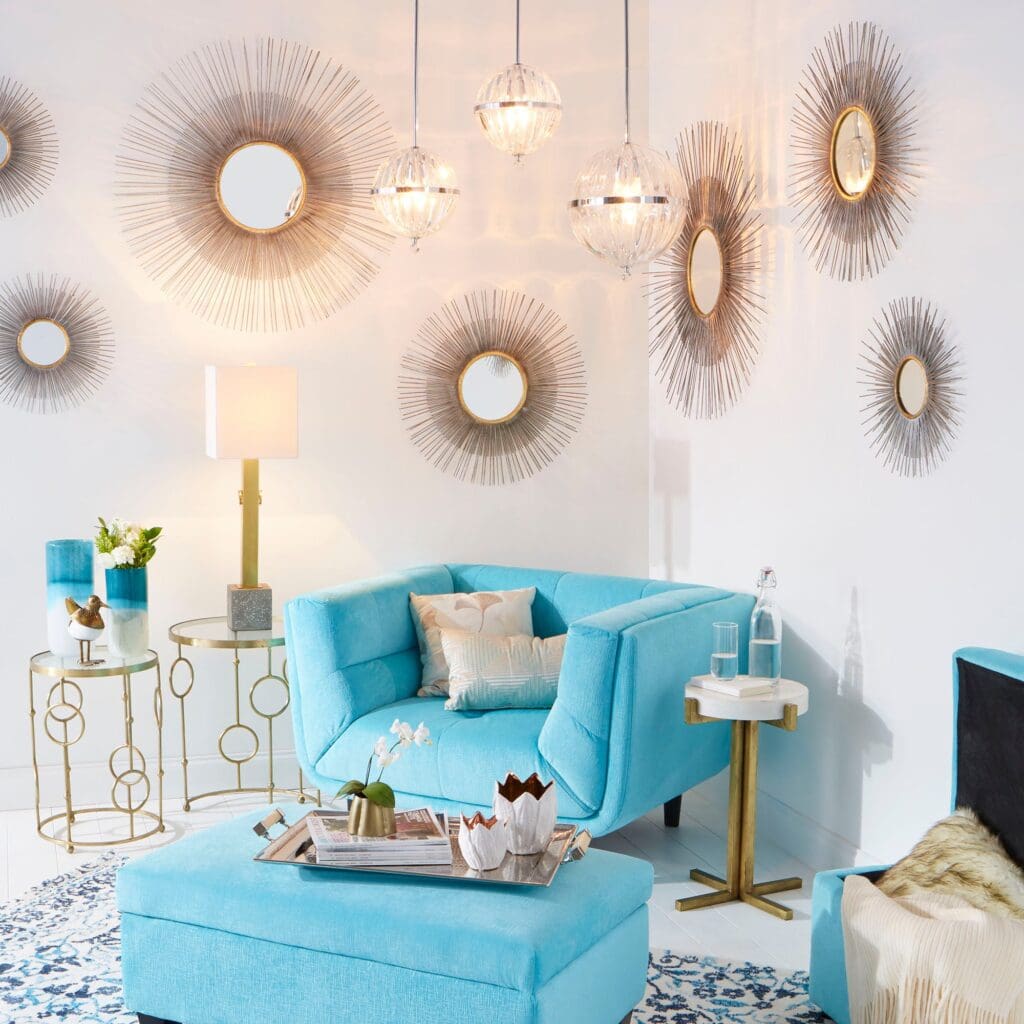 Cyan Design 05539 Pixley Mirror - Antiqued Silver Leaf - Large