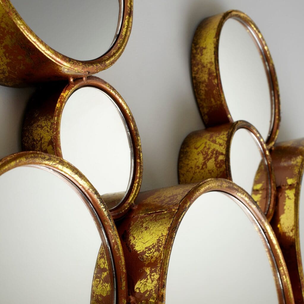 Cyan Design 05825 Bubbles Mirror - Gold