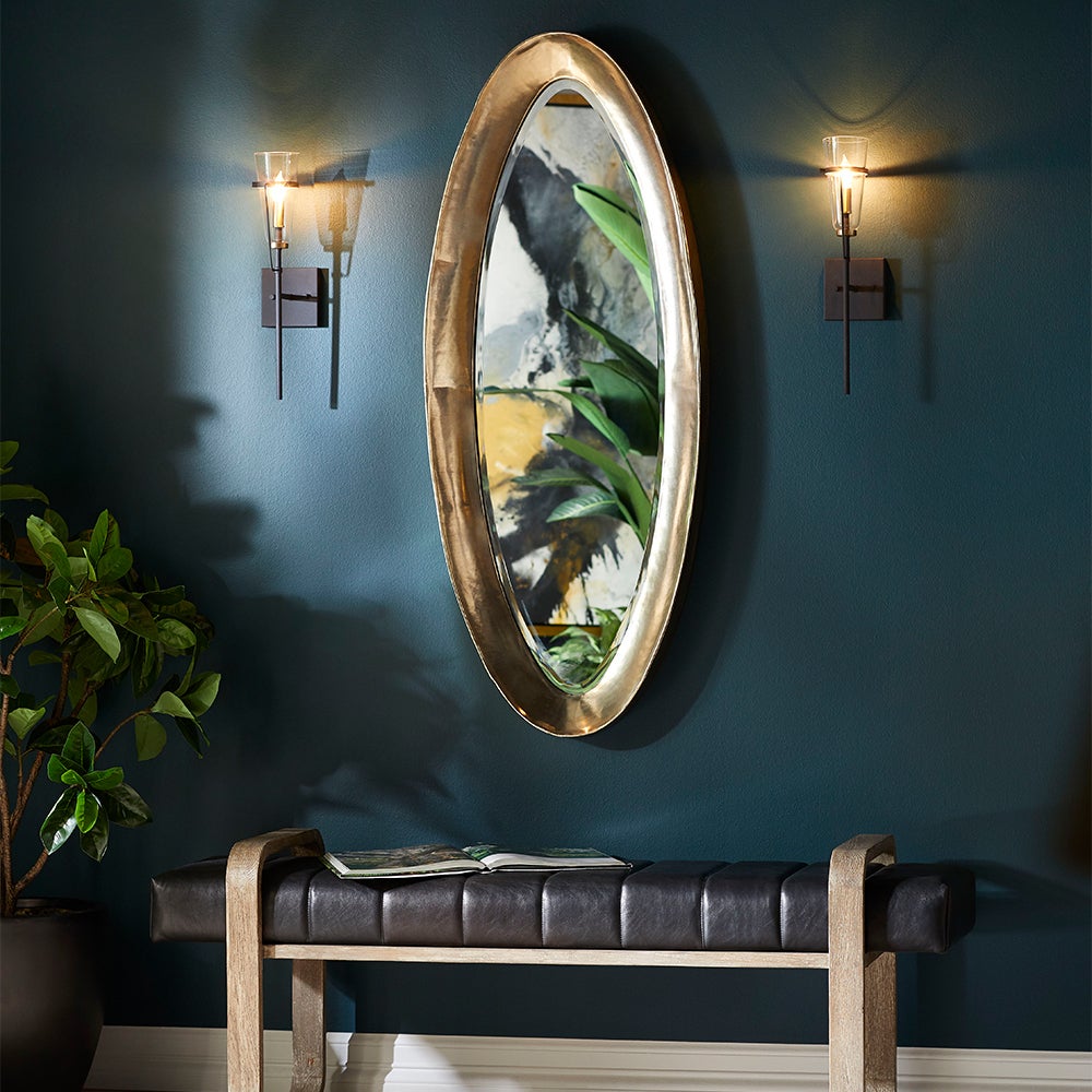 Cyan Design 07924 Manfred Mirror - Silver