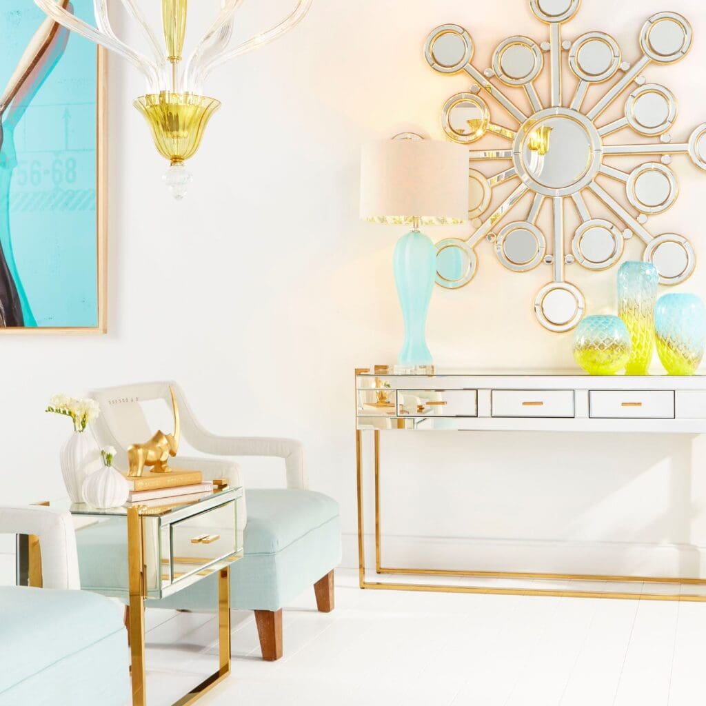 Cyan Design 08729 St. Clair Side Table - Aged Brass