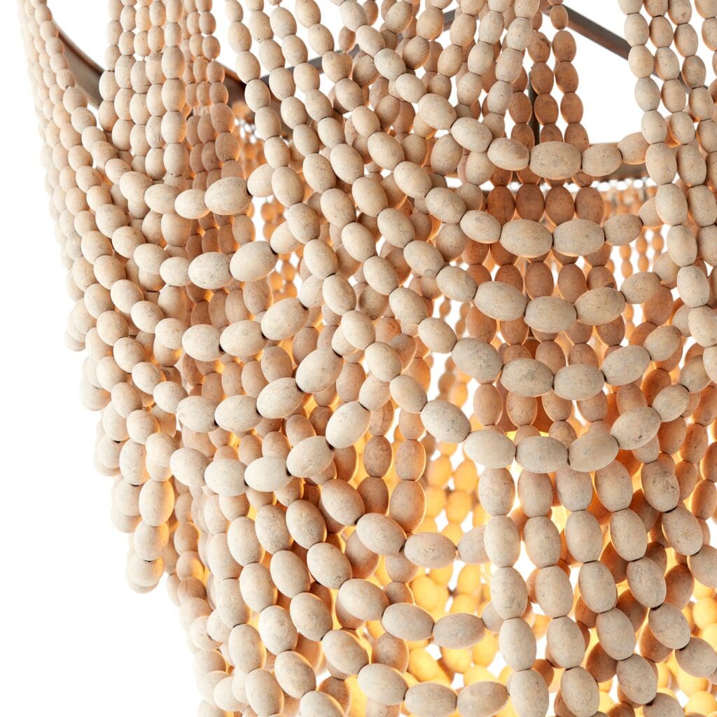 Cyan Design 09265 Hammock Pendant - Cream - Wide