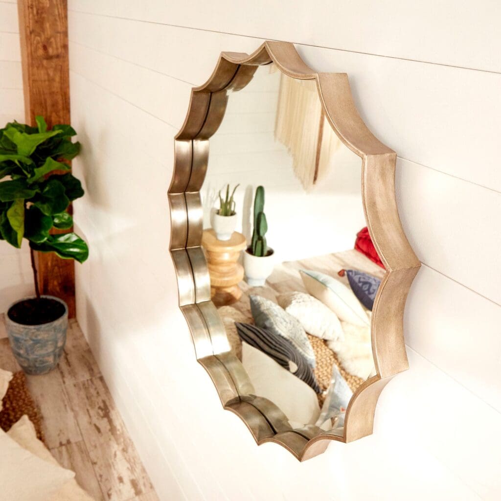 Cyan Design 09563 Luz Mirror - Silver