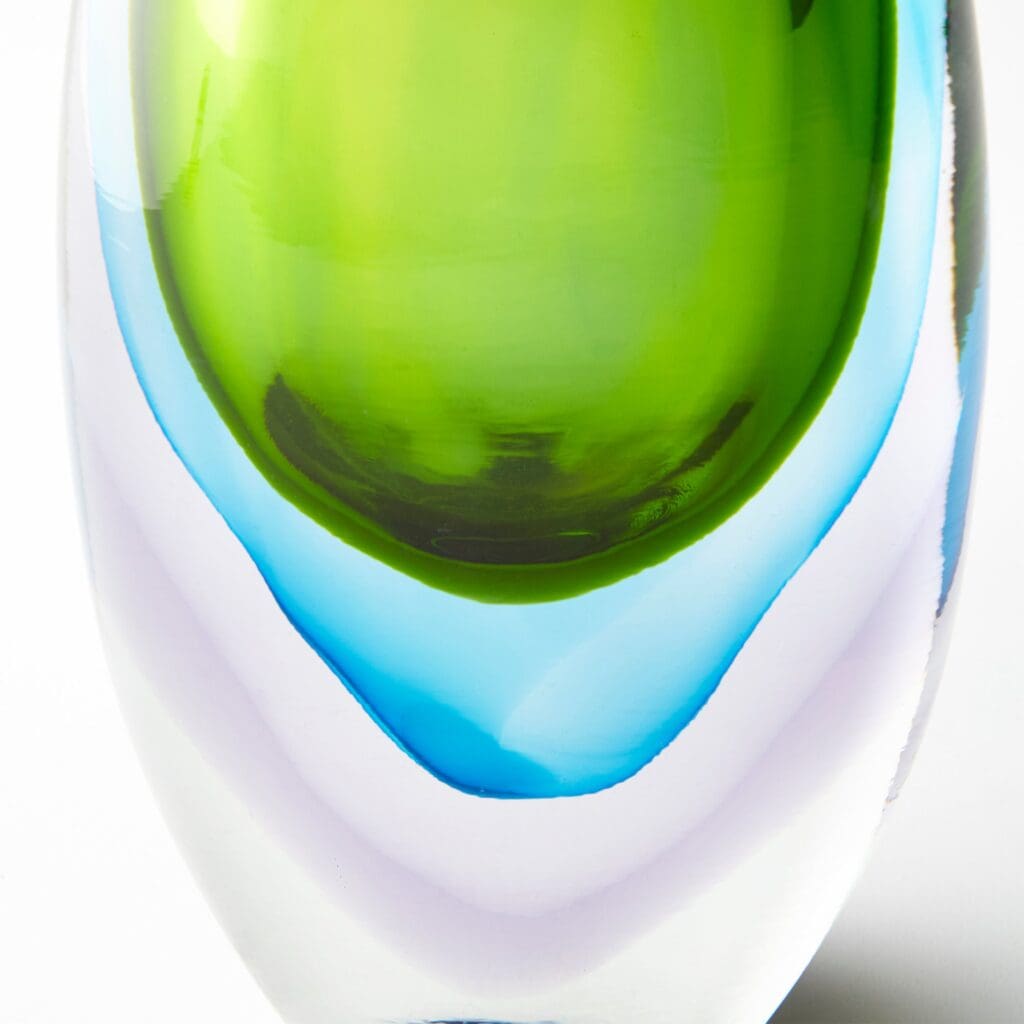 Cyan Design 10023 Canica Vase - Blue And Green - Small