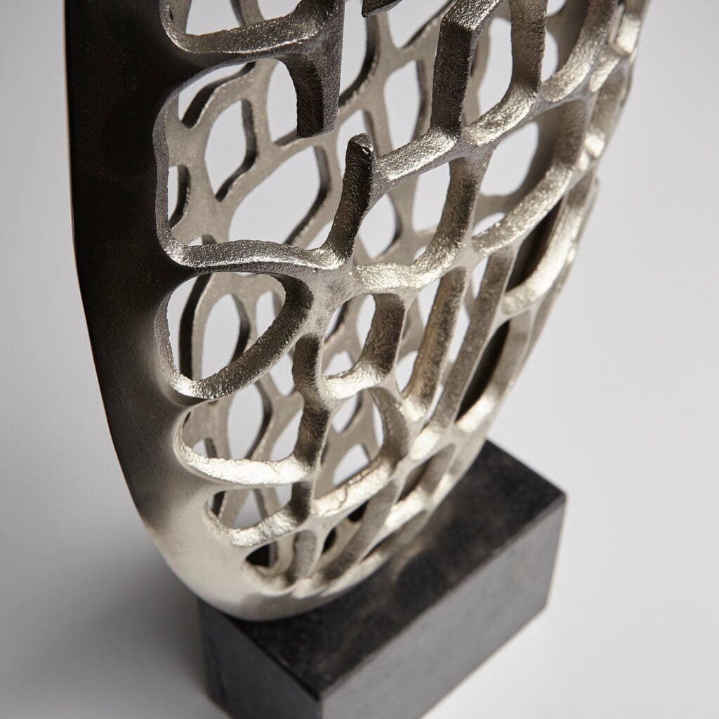 Cyan Design 10143 Blossoming Laurel Sculpture - Nickel