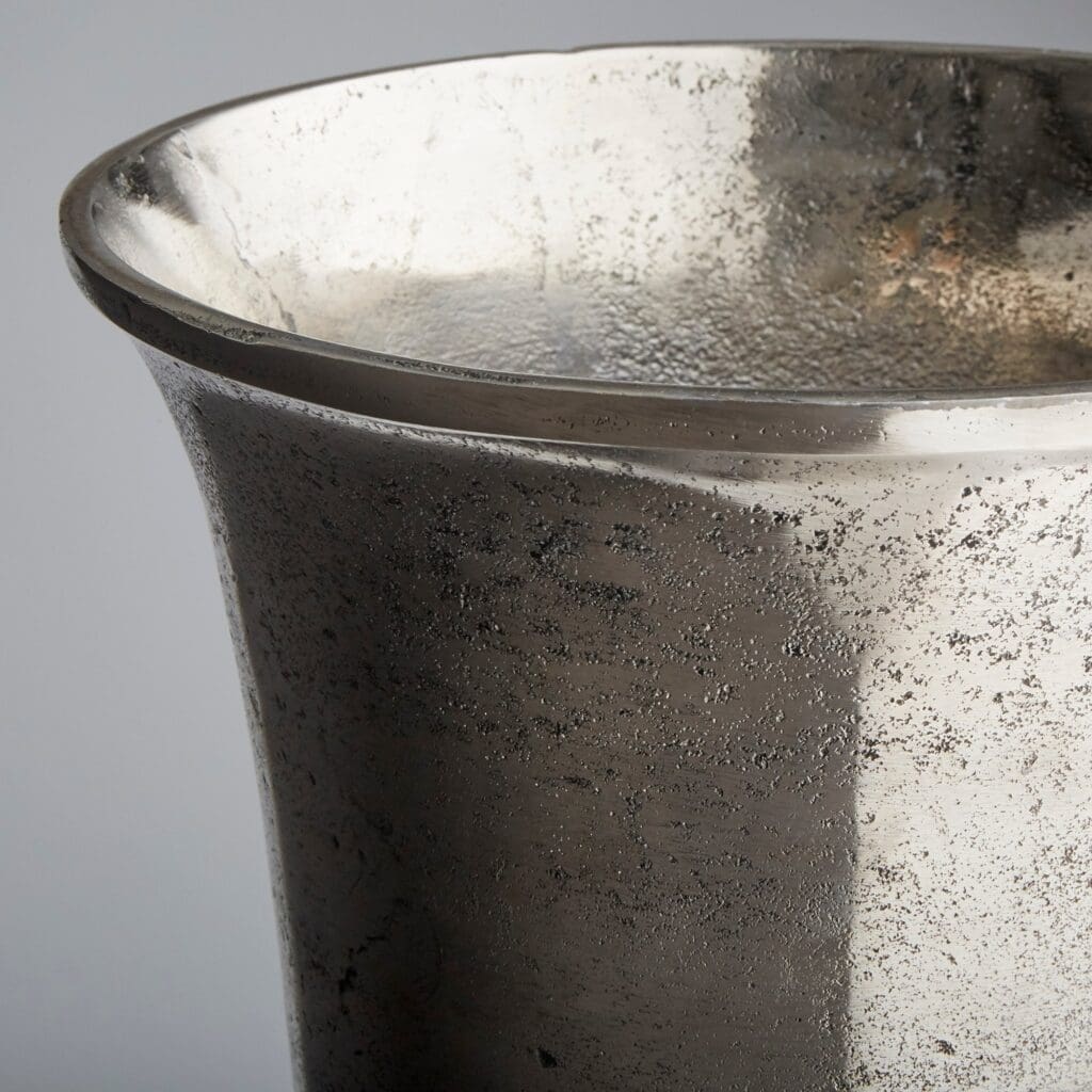 Cyan Design 10173 Relic Vase - Raw Nickel - Large