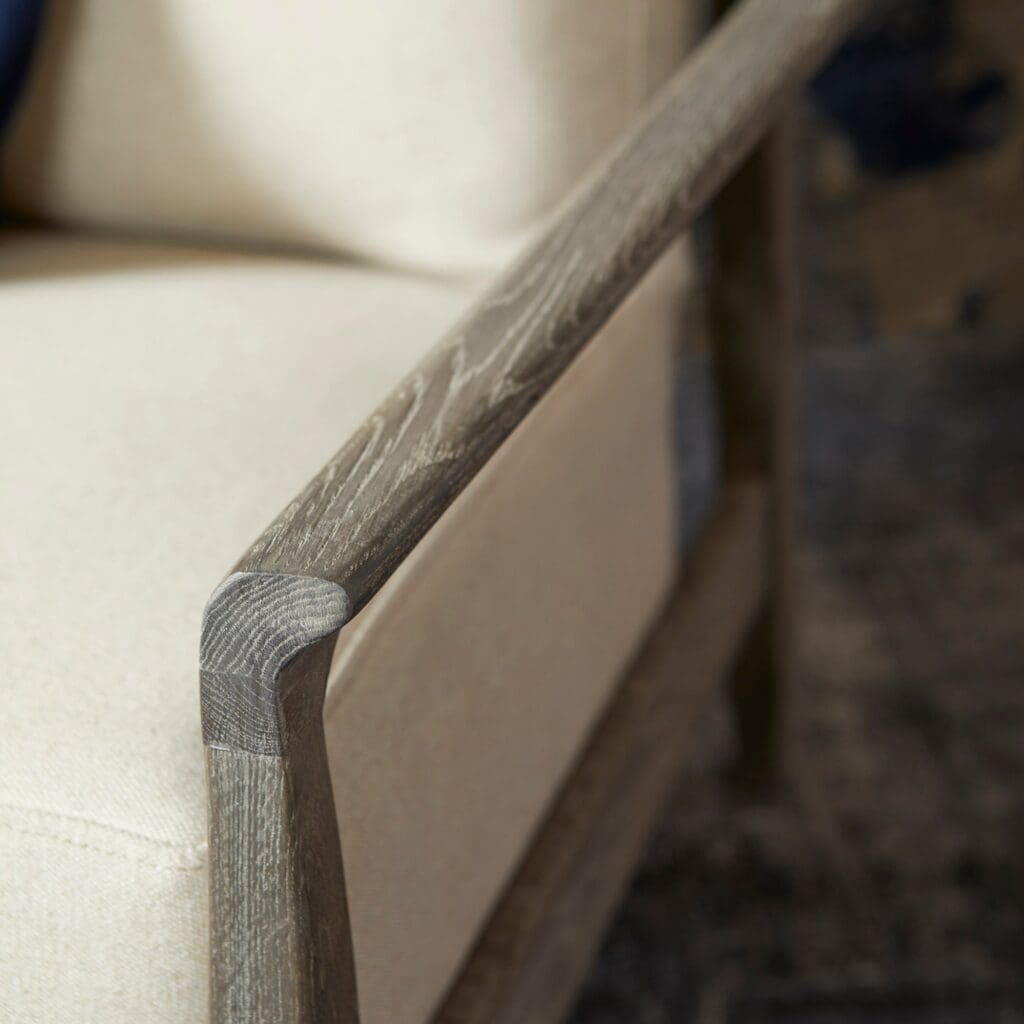 Cyan Design 10229 Astoria Chair - Weathered Oak And Tan