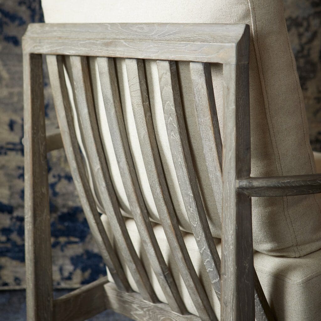 Cyan Design 10229 Astoria Chair - Weathered Oak And Tan
