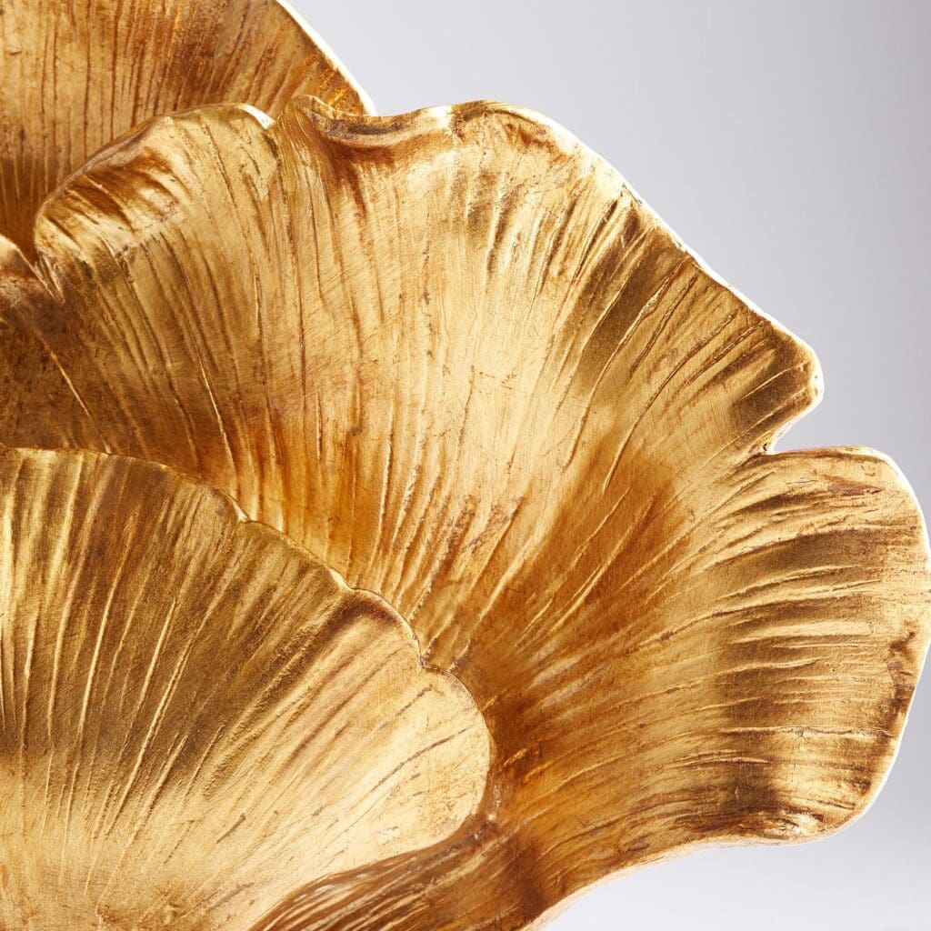Cyan Design 10430 Gilded Bloom Sculpture - Gold