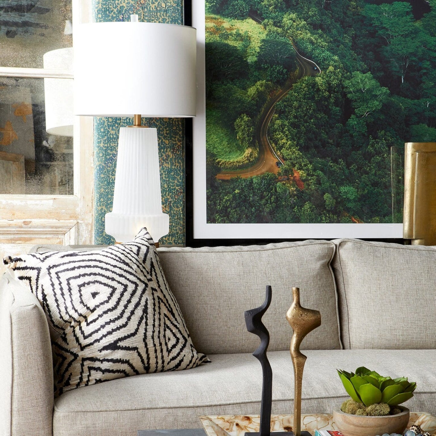 Cyan Design 10545 Mila Table Lamp - Aged Brass