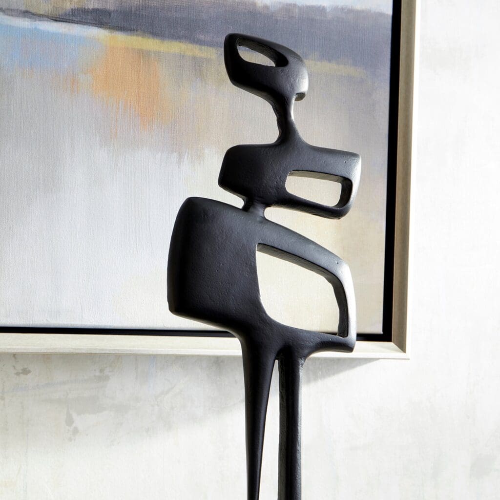 Cyan Design 10735 Rossastri Sculpture - Matte Black