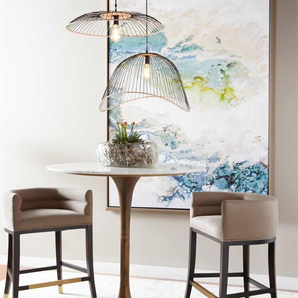 Cyan Design 10794 Parasol Pendant - Matte Black