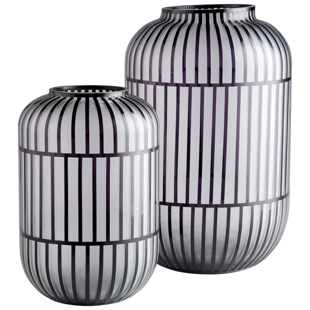 Cyan Design 10872 Lined Up Vase - Black - Extra Large