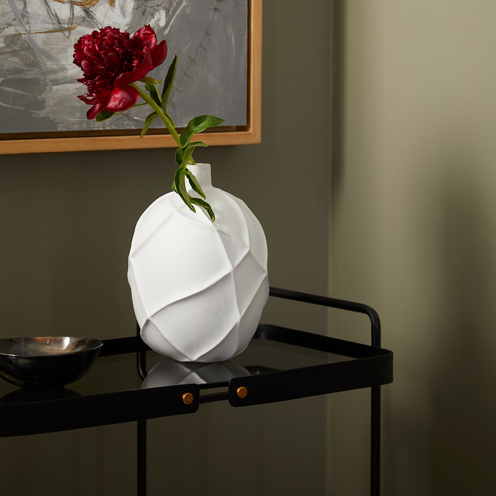 Cyan Design 10926 Pedregal Vase - White