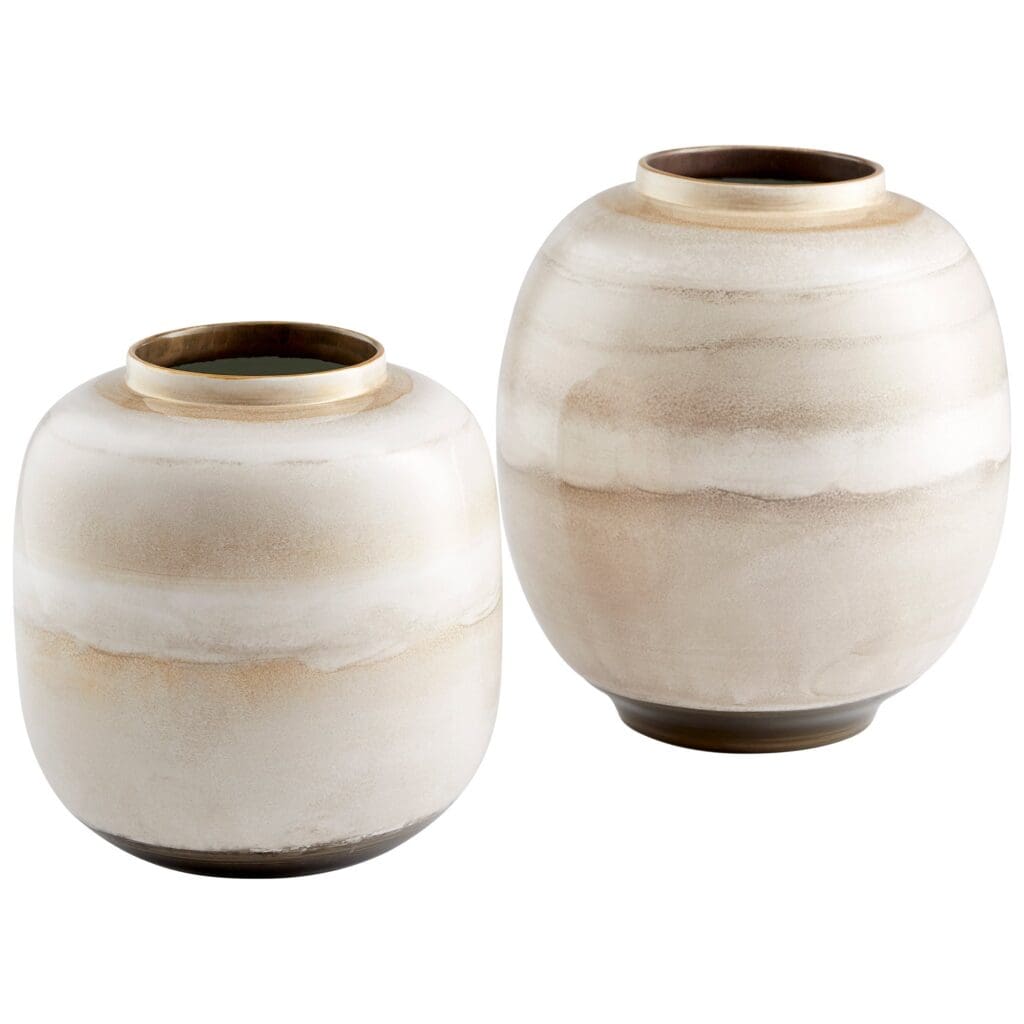 Cyan Design 10942 Kasha Vase - Mocha - Small