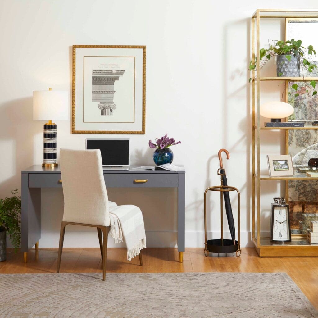 Cyan Design 10951 Bristle Brush Table Lamp - Blue