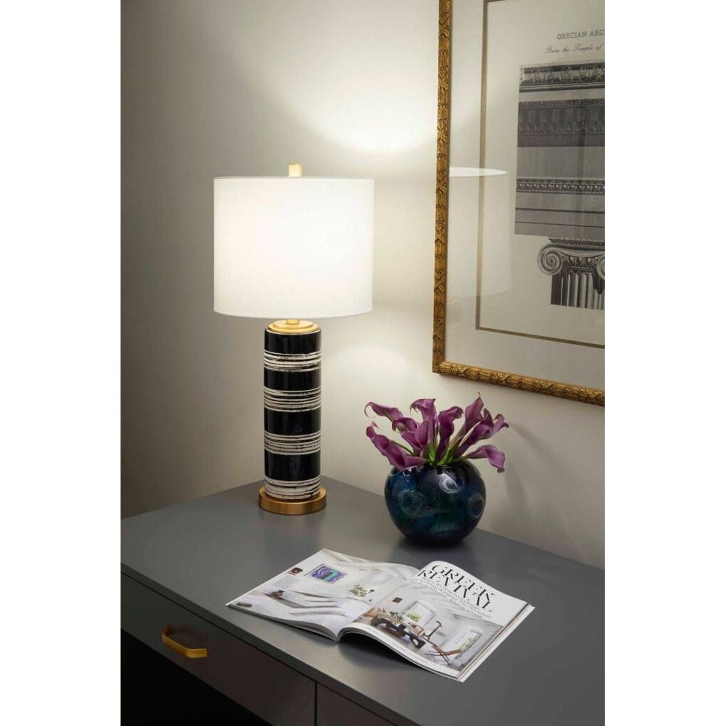 Cyan Design 10951 Bristle Brush Table Lamp - Blue