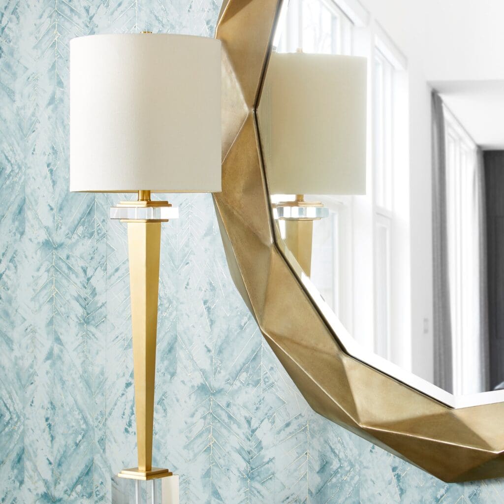 Cyan Design 10956 Statuette Table Lamp Designed for Cyan Design by J. Kent Martin - Brass