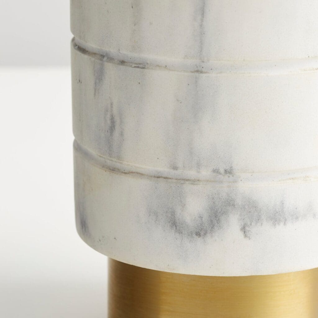 Cyan Design 10958 Casper Table Lamp Designed for Cyan Design by J. Kent Martin - White