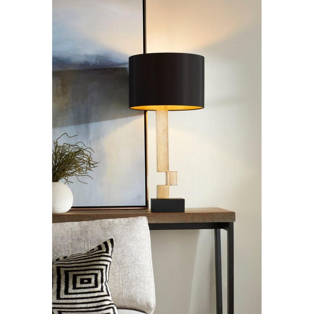 Cyan Design 10985 Rendezvous Table Lamp - Black And Gold