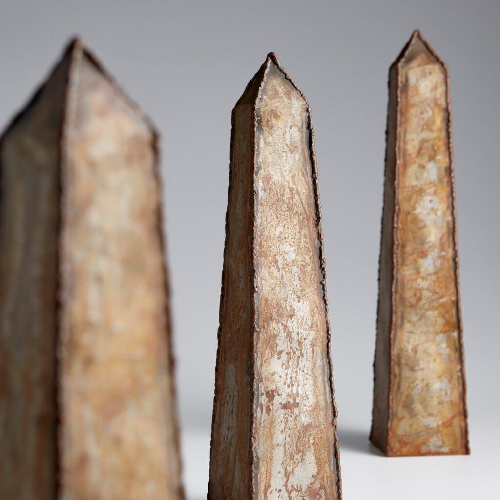 Cyan Design 11001 Peaky Sculptures Designed for Cyan Design by J. Kent Martin - Rustic