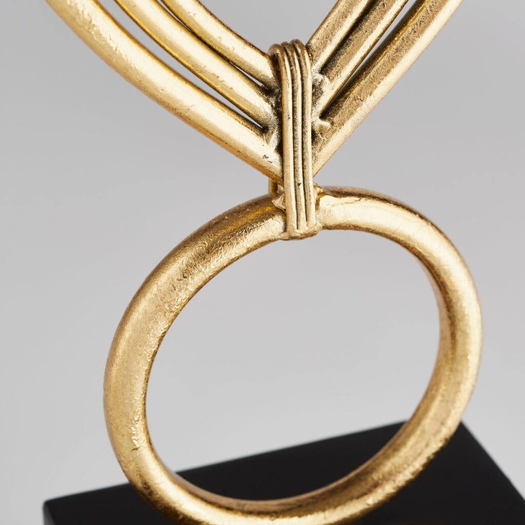 Cyan Design 11044 Nova Sculpture - Gold And Black