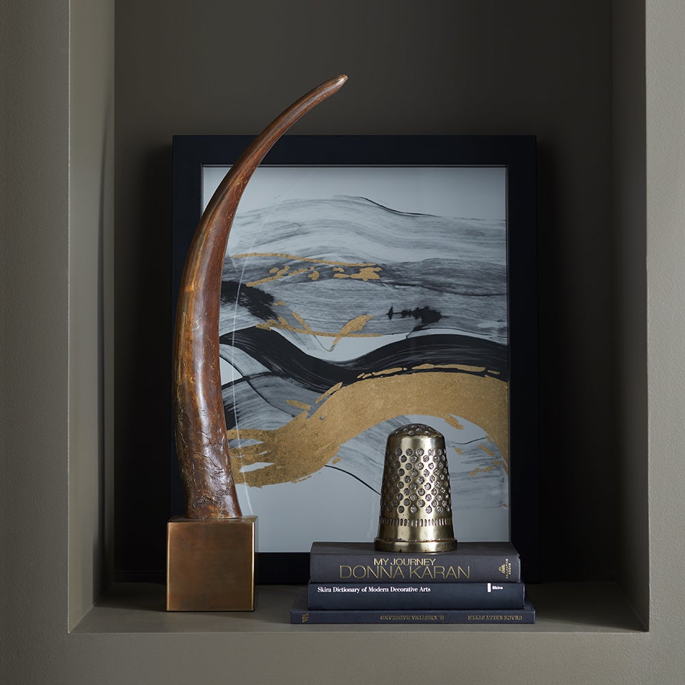 Cyan Design 11150 Eastern Claw Sculpture - Brown And Bronze