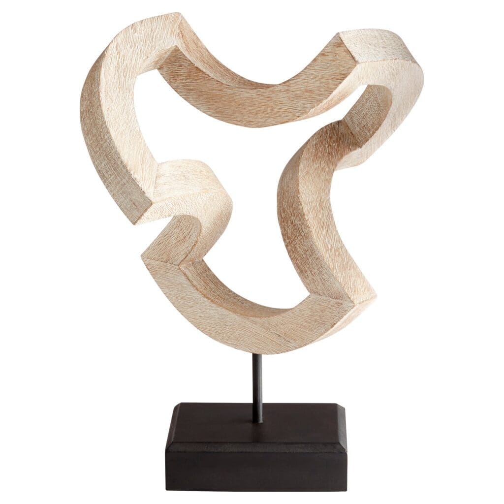 Cyan Design 11173 Gali Sculpture #4 - Whitewashed