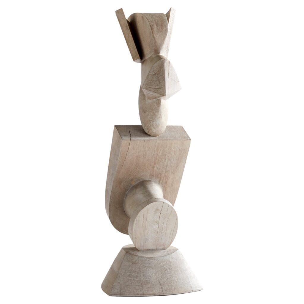 Cyan Design 11296 Protector Sculpture - Weathered Grey - Large