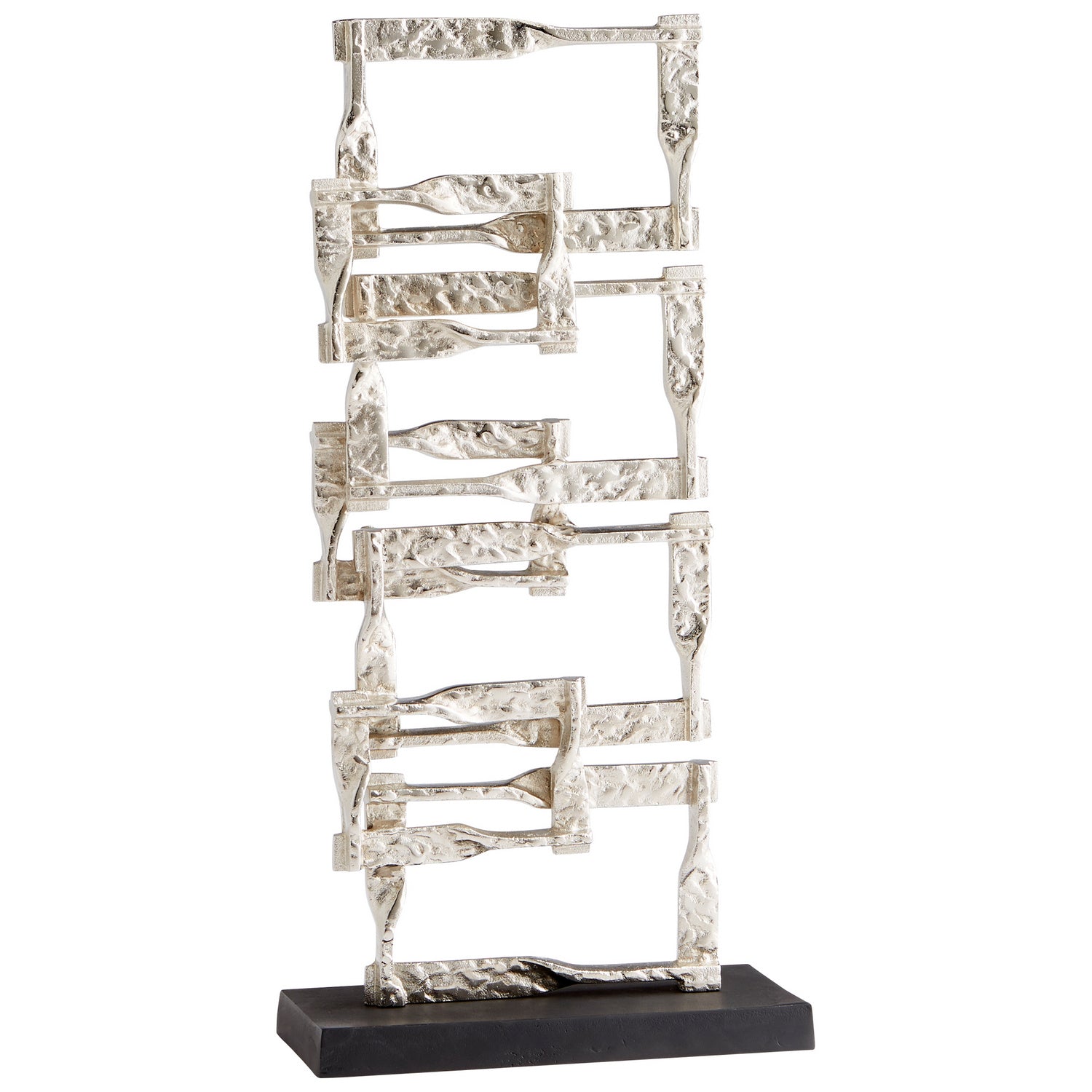 Cyan Design 10627 Akira Sculpture - Matt Black And Nickel - Medium