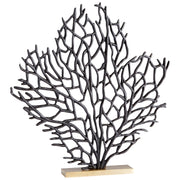Cyan Design 10635 Bonzai Sculpture - Matt Black And Gold - Medium