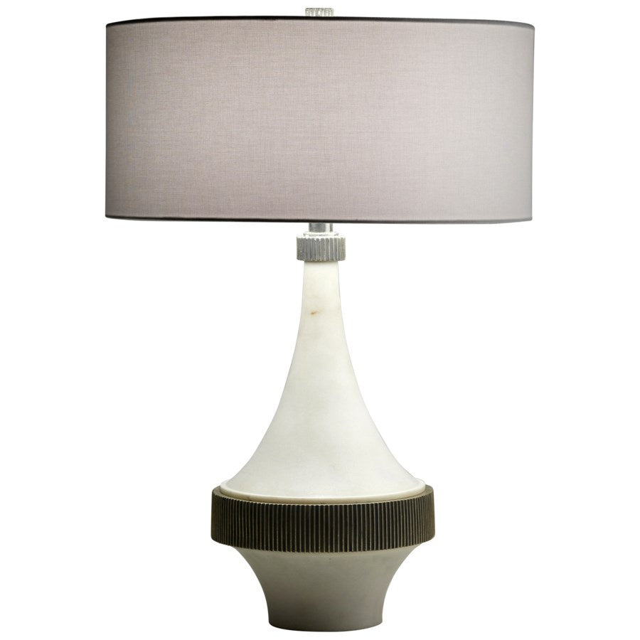 Cyan Design 10960 Saratoga Table Lamp Designed for Cyan Design by J. Kent Martin - White