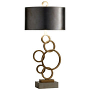 Cyan Design 10984 Cercles Table Lamp - Silver And Gold