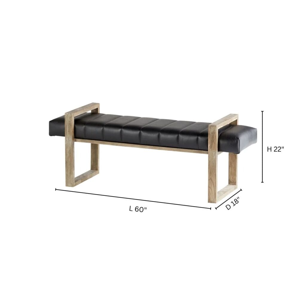 Cyan Design 11332 Polar Wood Seating - Black