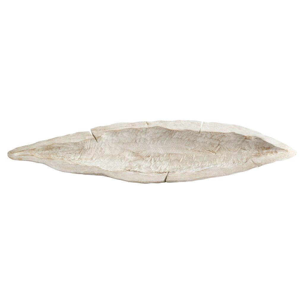 Cyan Design 11336 Navarro Tray - Whitewashed - Large