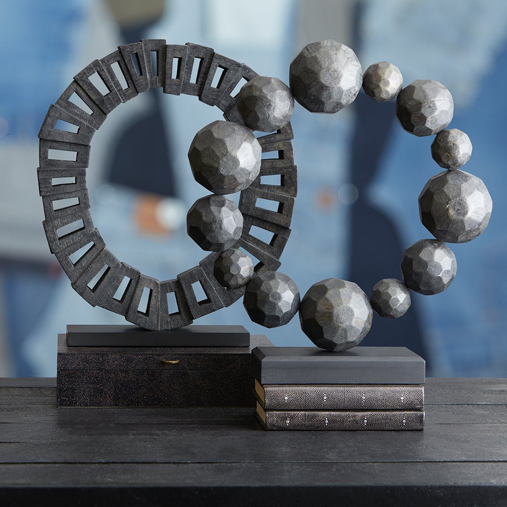 Cyan Design 11343 Garnet Sculpture - Black