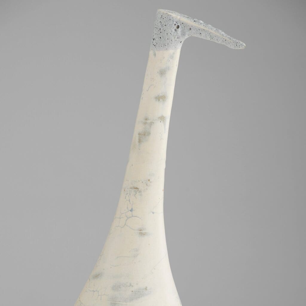 Cyan Design 11407 Egret Sculpture - White - Large