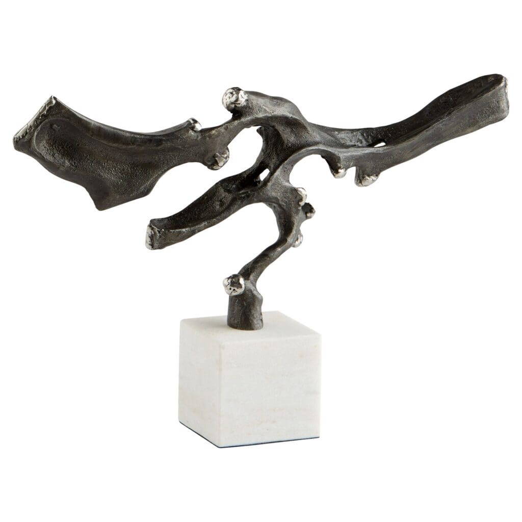 Cyan Design 11438 Rivulet Sculpture - Bronze - White