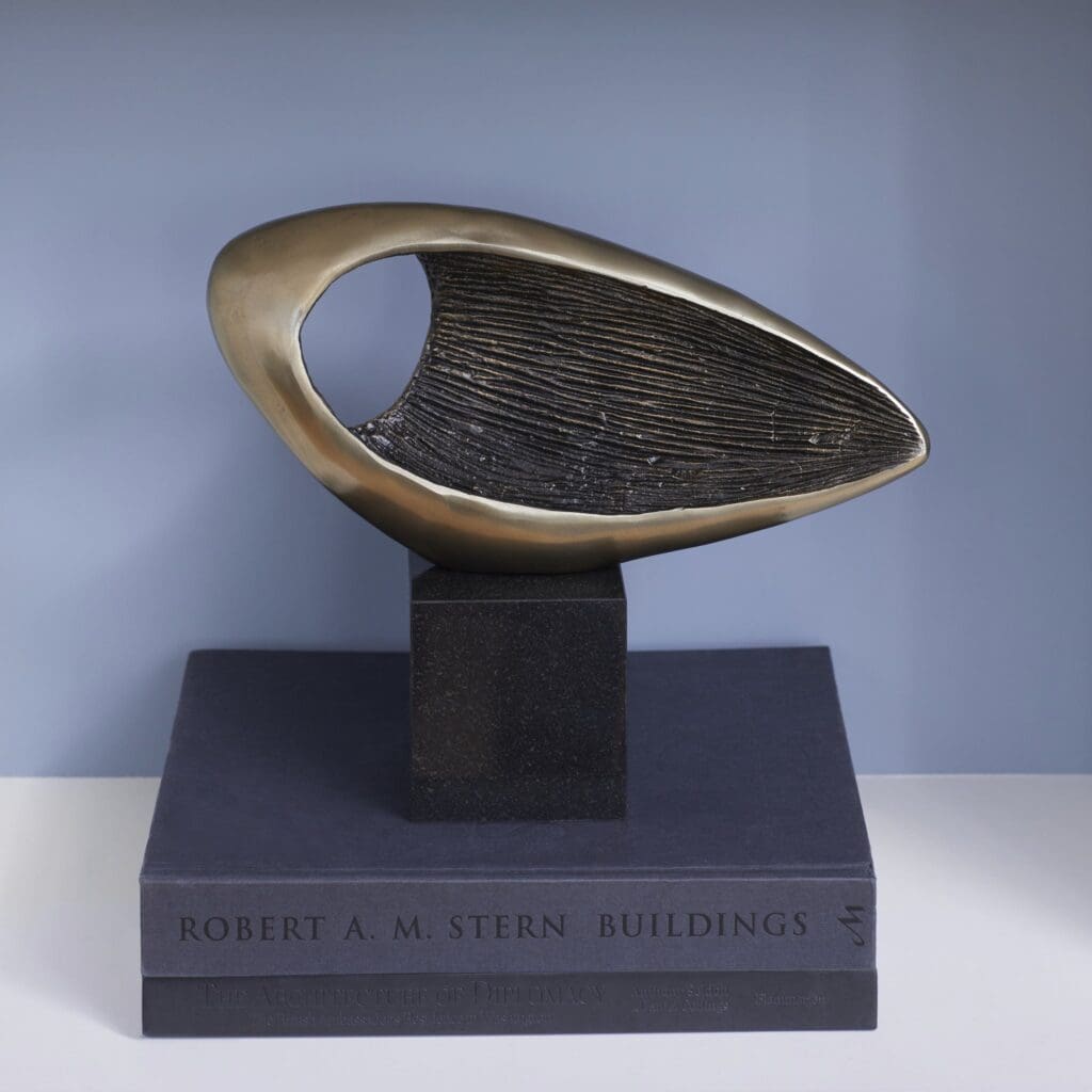 Cyan Design 11441 Delphina Sculpture - Bronze - Black