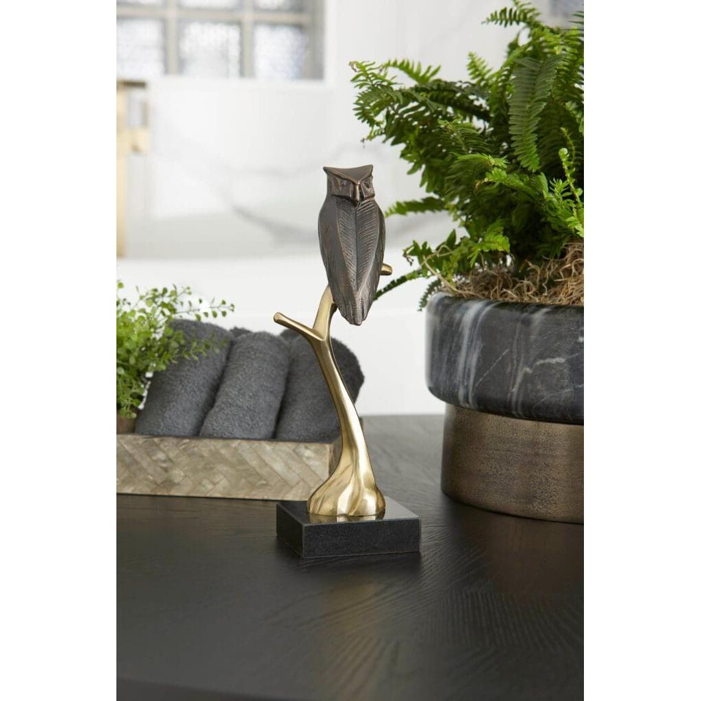 Cyan Design 11463 Noctua Sculpture - Bronze