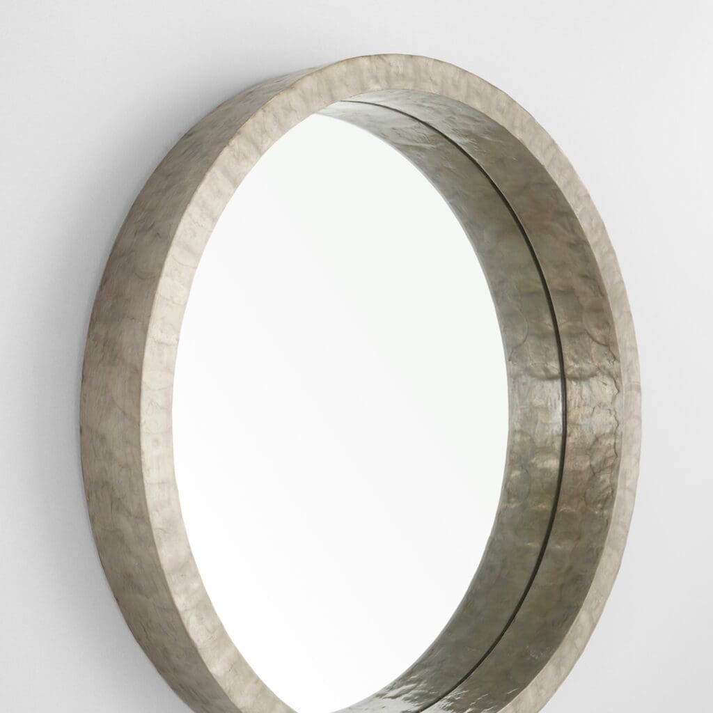Cyan Design 11594 Triton Round Mirror - Taupe - Large