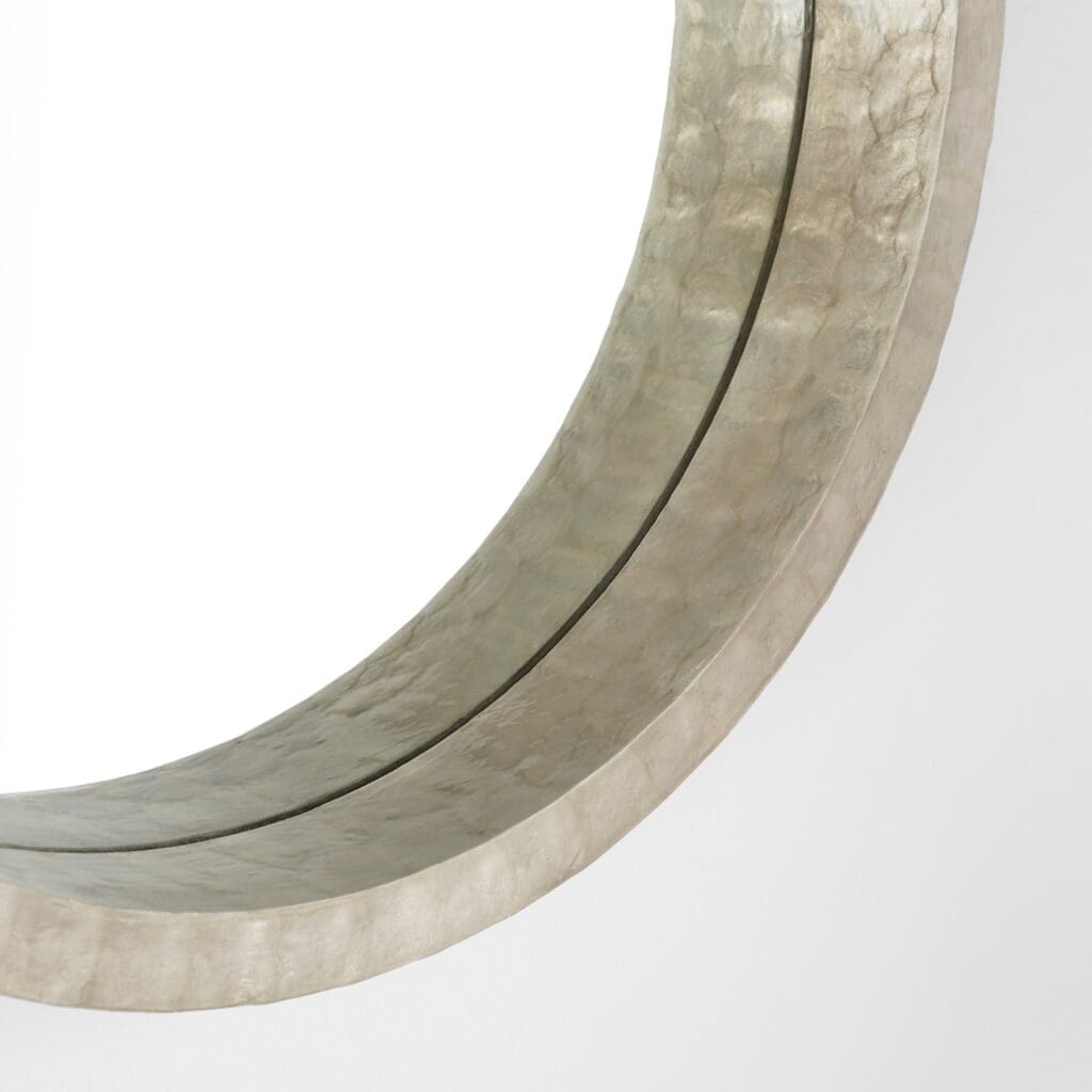 Cyan Design 11594 Triton Round Mirror - Taupe - Large
