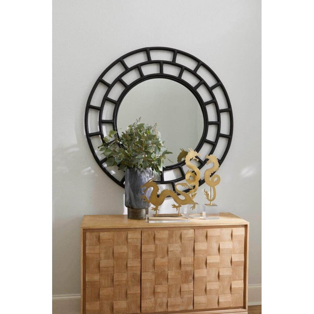 Cyan Design 11602 Comoros Mirror - Black - Large