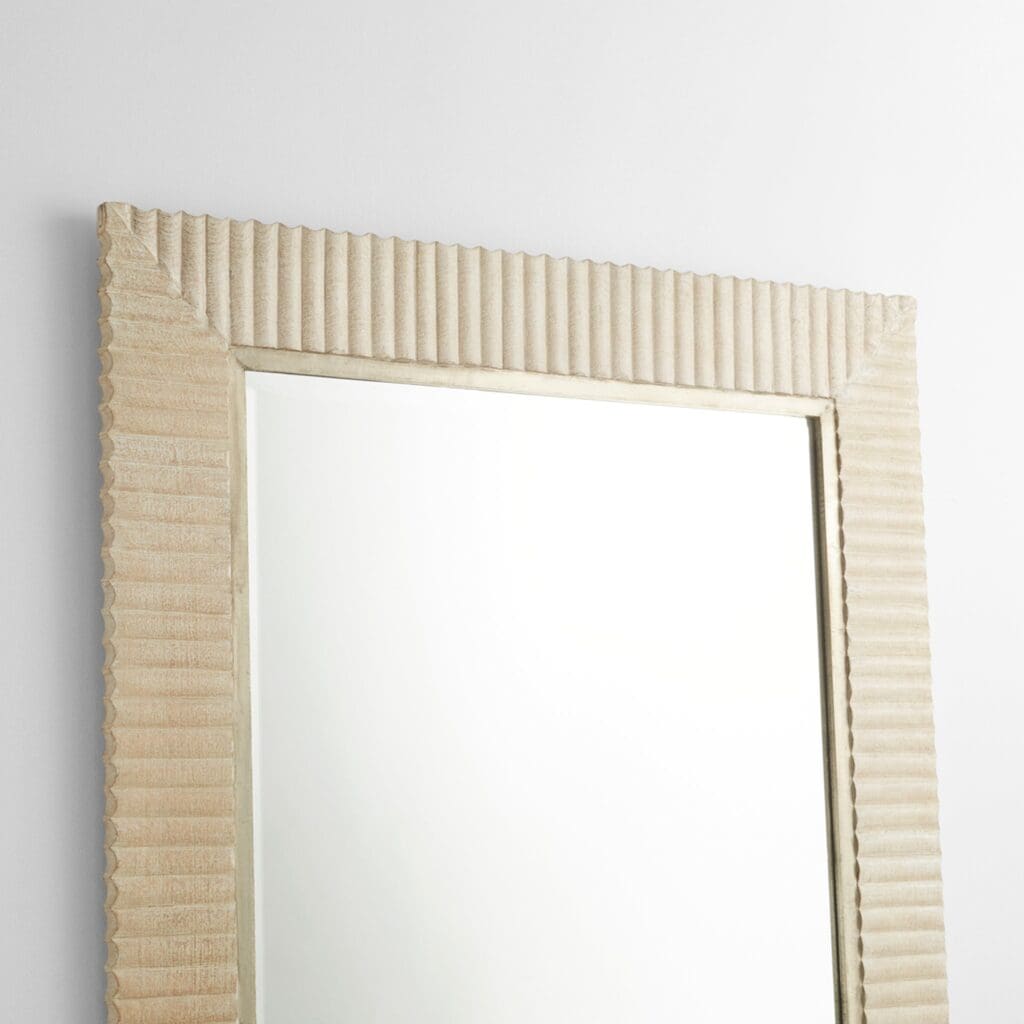 Cyan Design 11614 Estriada Flr Floor Mirror - Cerused White