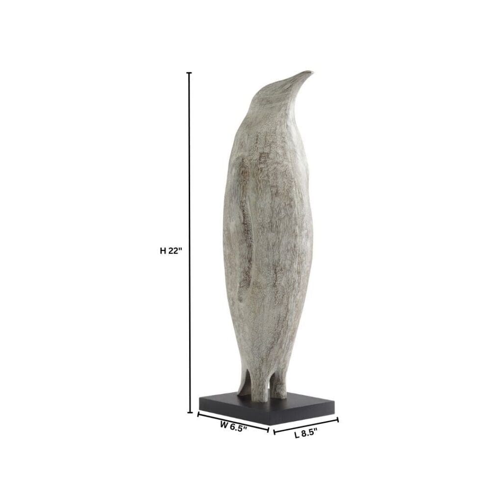 Cyan Design 11637 Penguin Sculpt - Grey Patina - Large