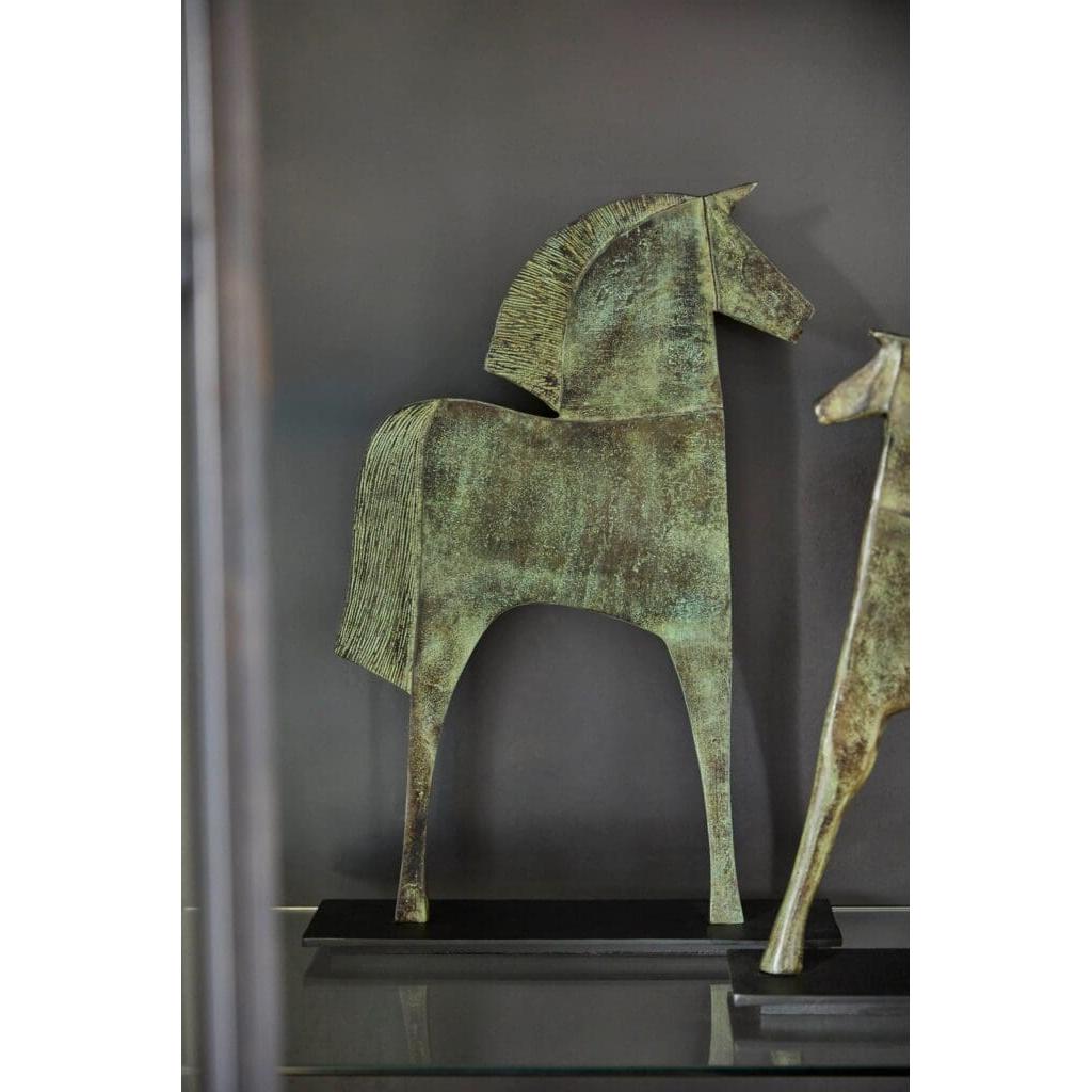 Cyan Design 11668 Etruscan Steed - Verdigris - Large