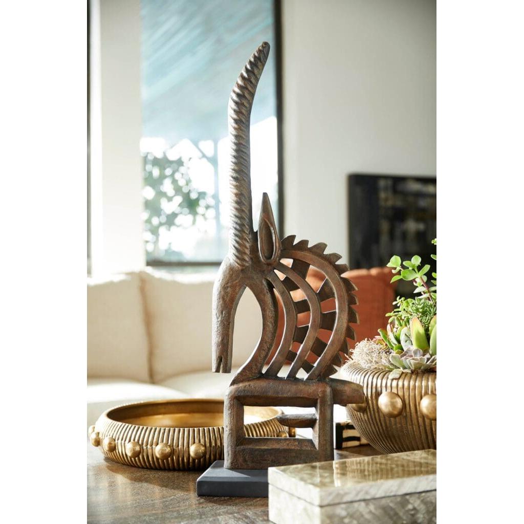 Cyan Design 11671 Antelope Chi Wara - Rustic