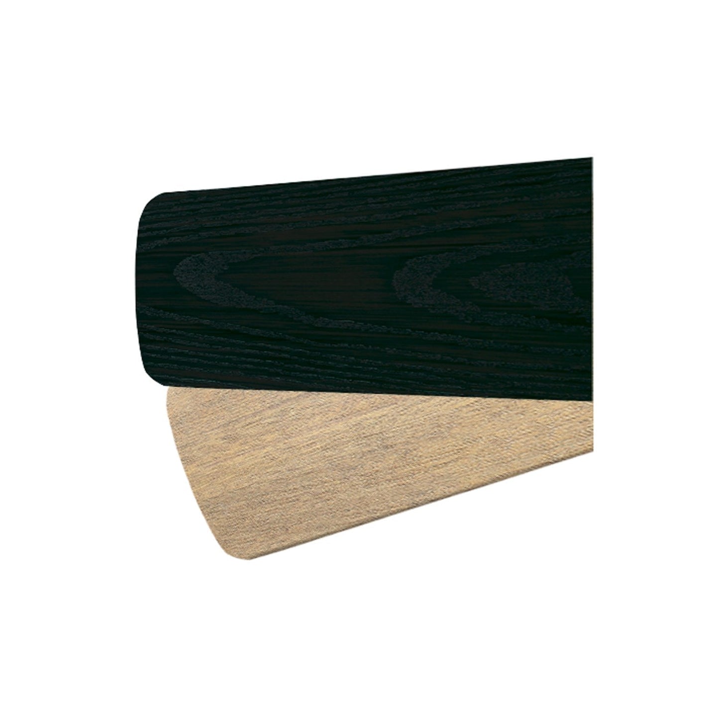 Quorum Apex 5655941133 Fan Blade - Matte Black / Weathered Oak