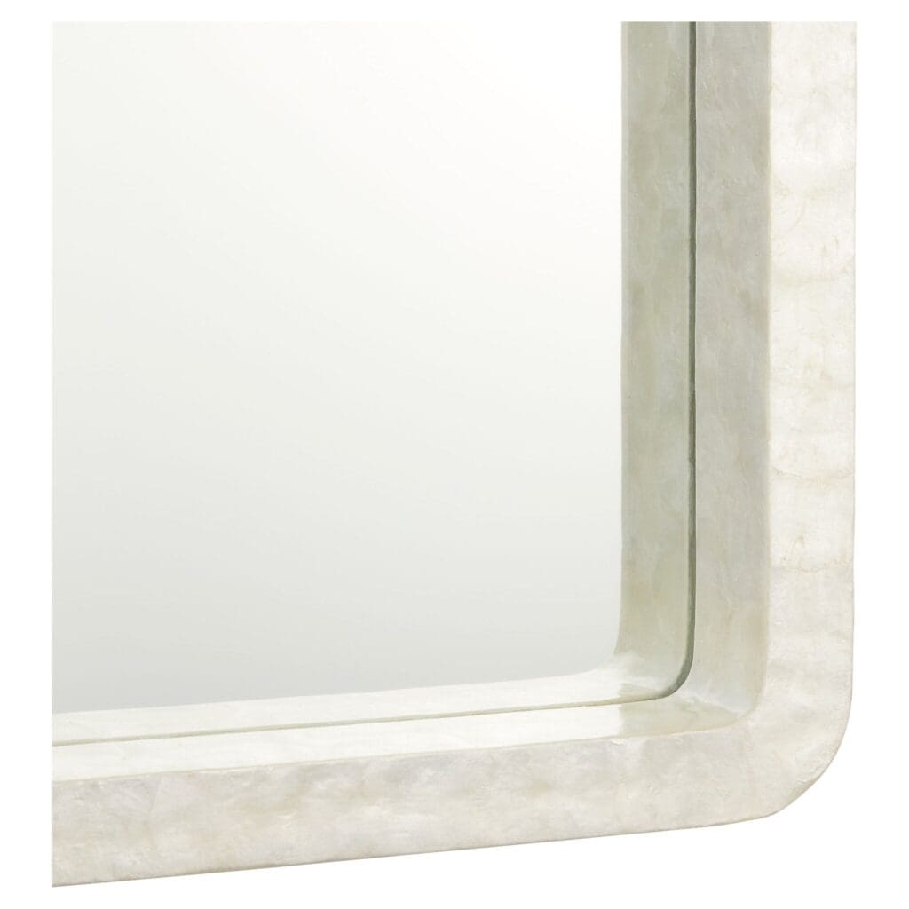 Cyan Design 11691 Triton Rectangle Mirror - White