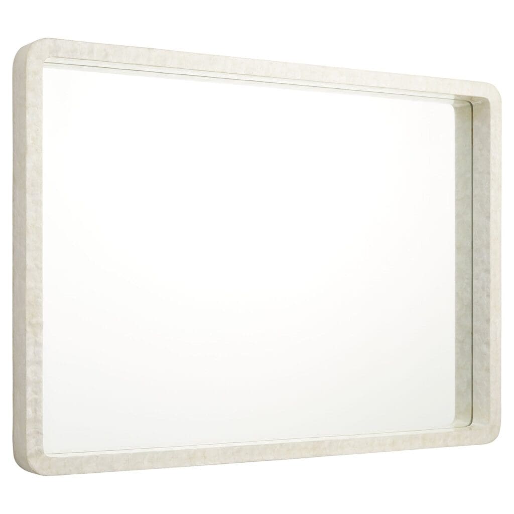 Cyan Design 11691 Triton Rectangle Mirror - White