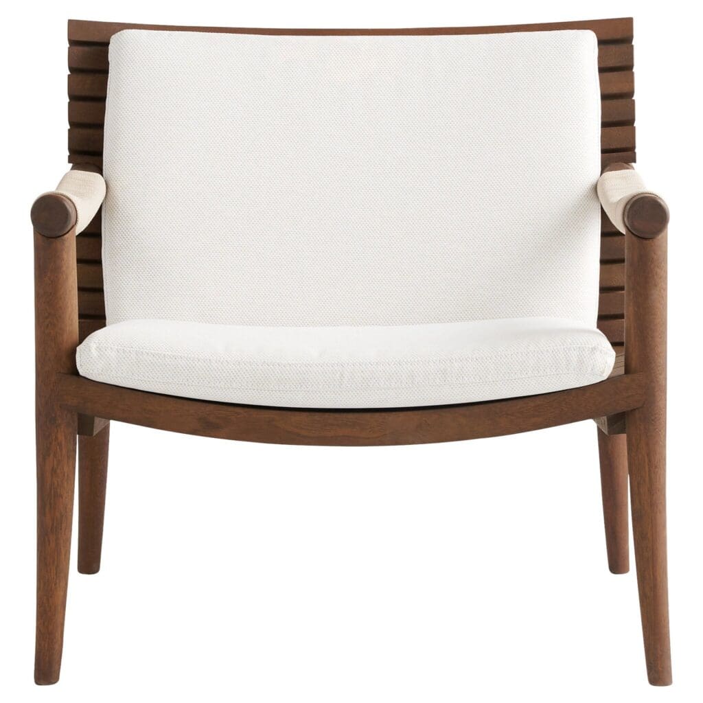 Cyan Design 11736 Acqua Chair - Teak And Off-White